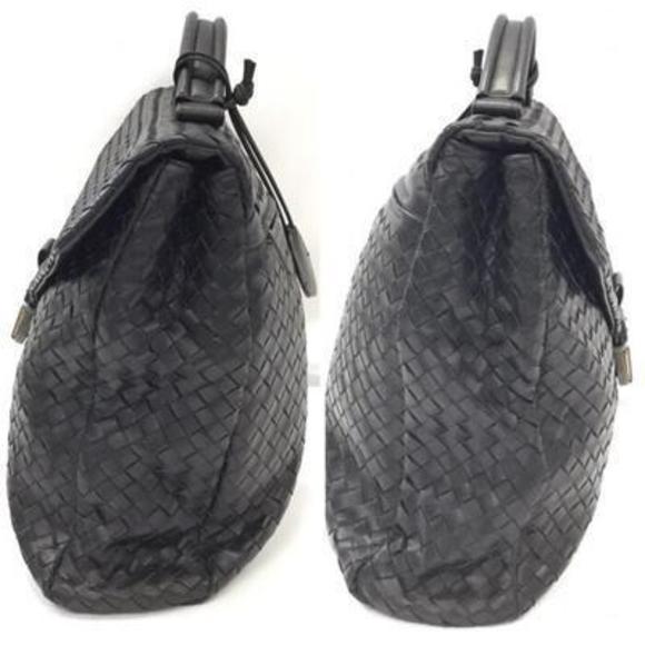 Bottega Veneta Business Bag Black Lambskin - Picture 3 of 10